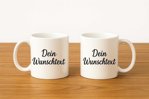 Bedruckte tasse aufdruck - bedruckte,