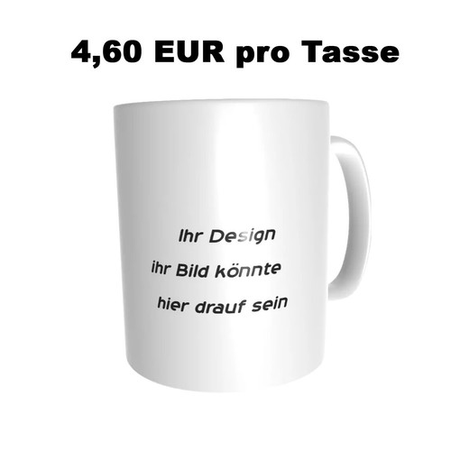 24x werbetasse mit logo - mit,