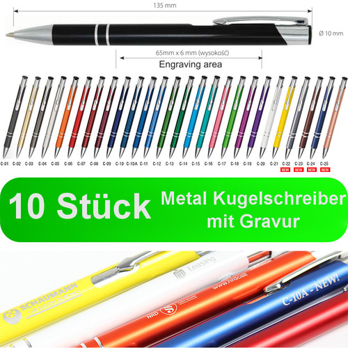 Stk kugelschreiber mit - stk.,
